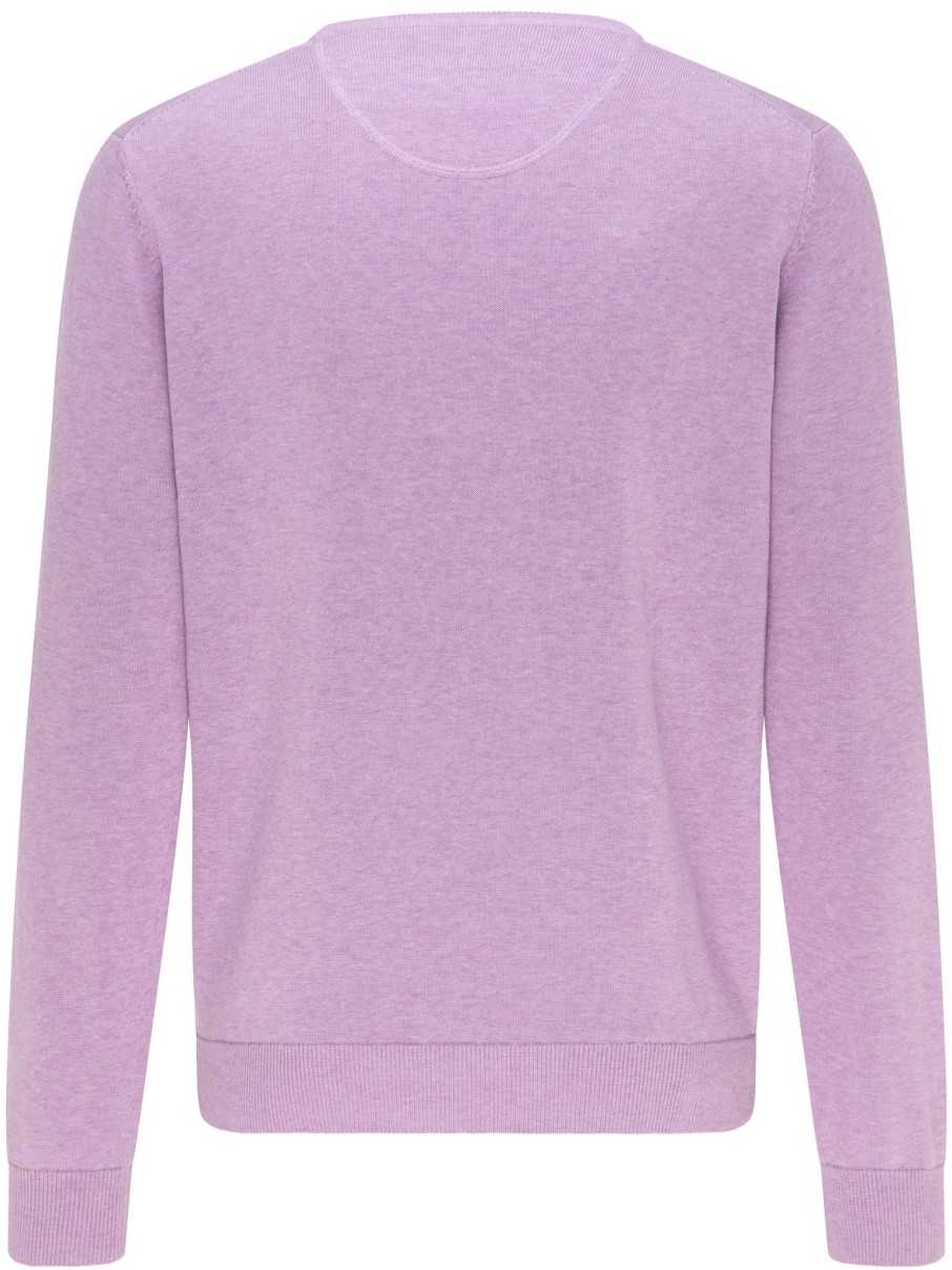 E&M Stores Fynch Hatton Crew Sweater Lavender Clearance