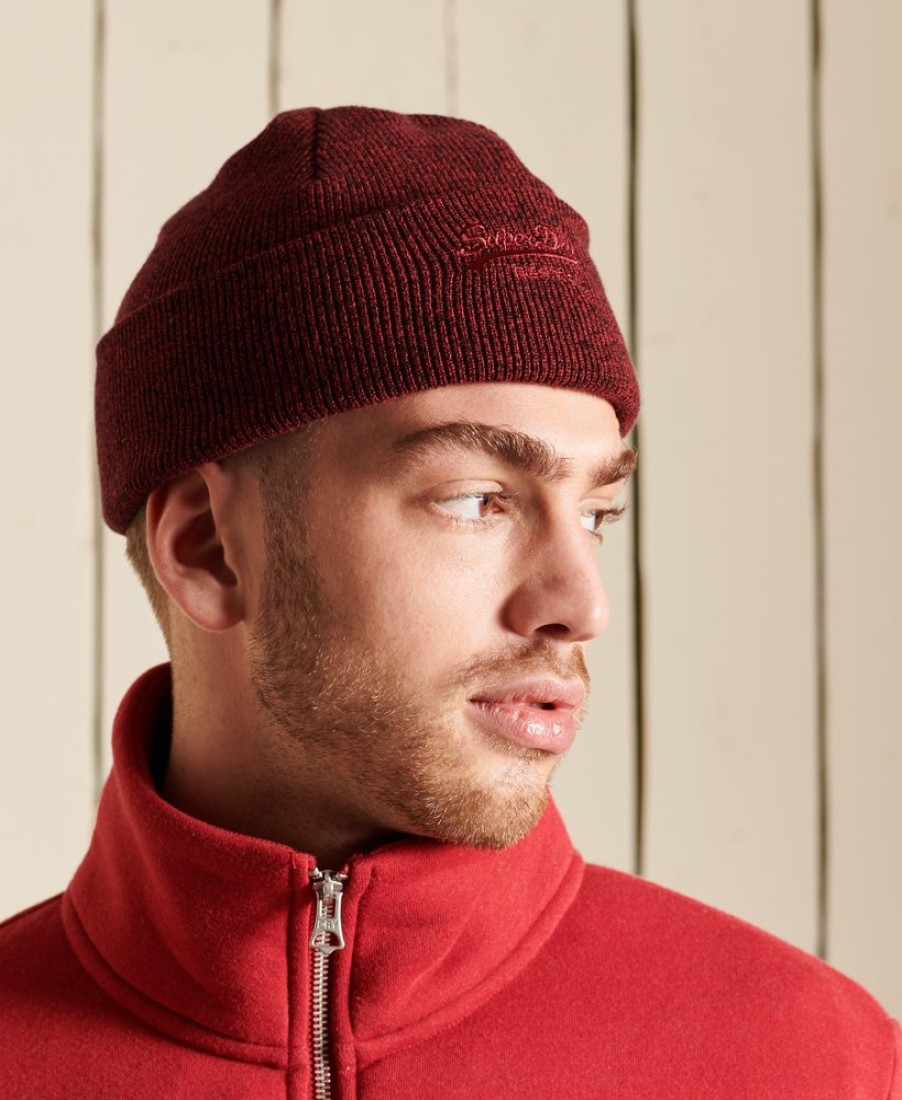 E&M Stores Siper Dry Beanie Hat Red Hot