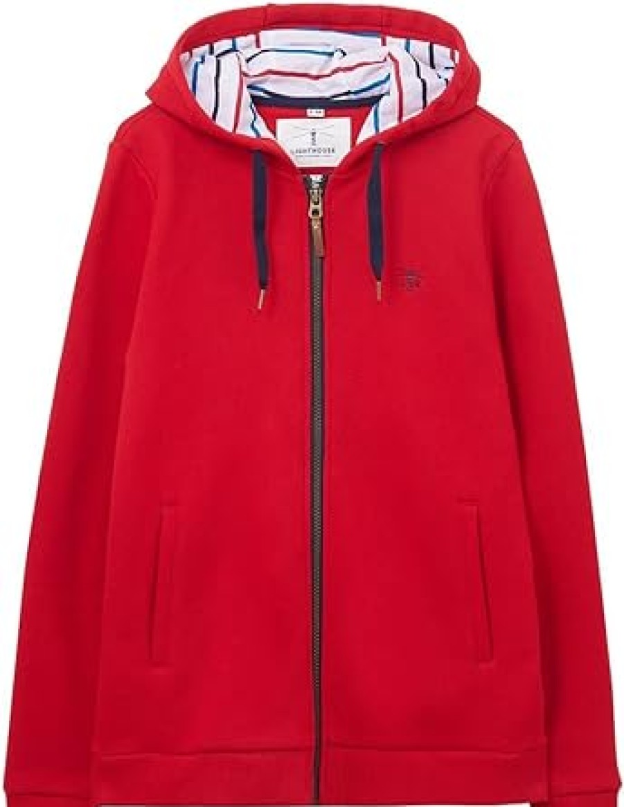 E&M Stores Hooded Jacket Red Wholesale