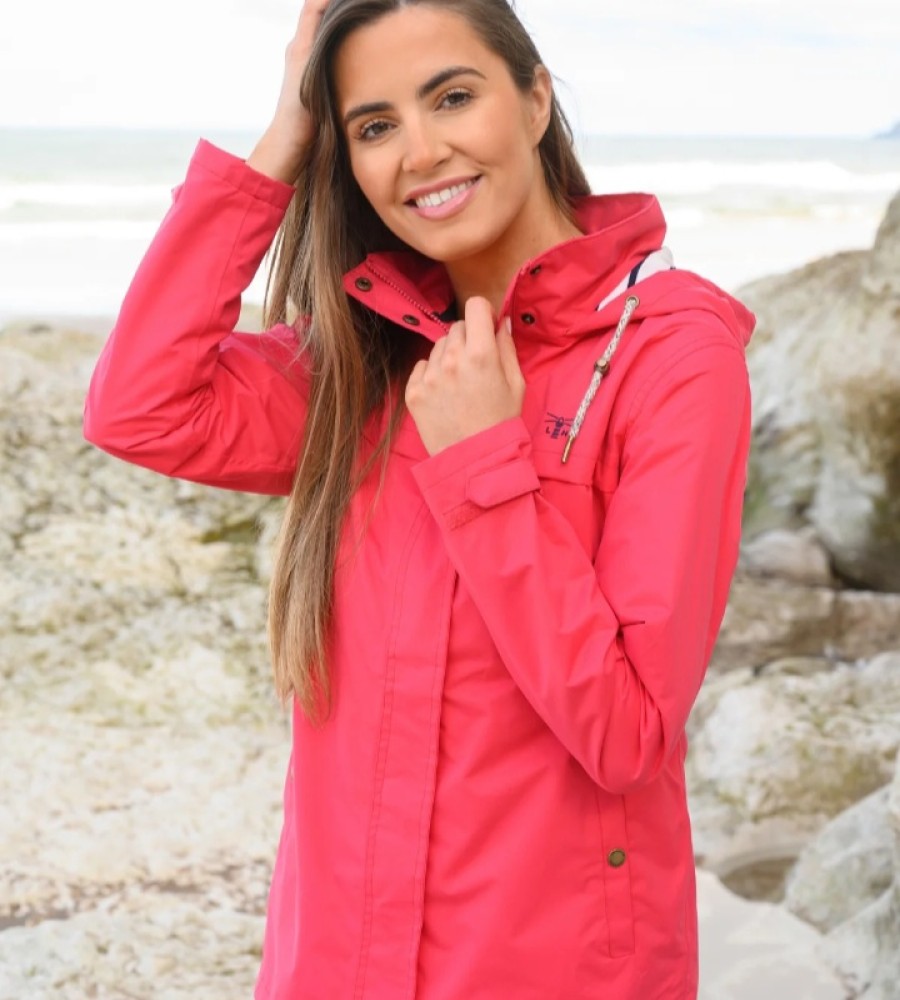 E&M Stores Lighthouse Coat Watermelon Online