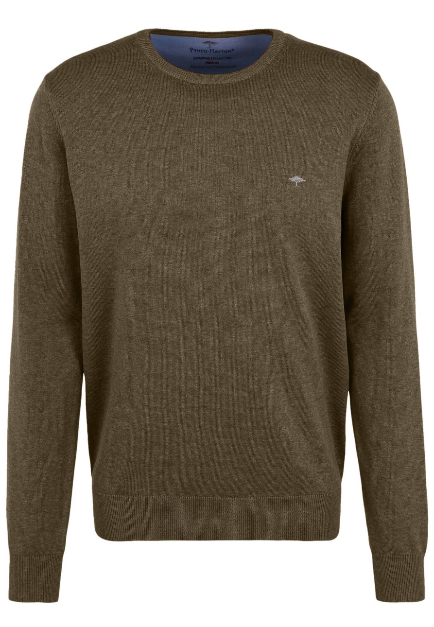 E&M Stores Fynch Hatton Sweater Green Clearance