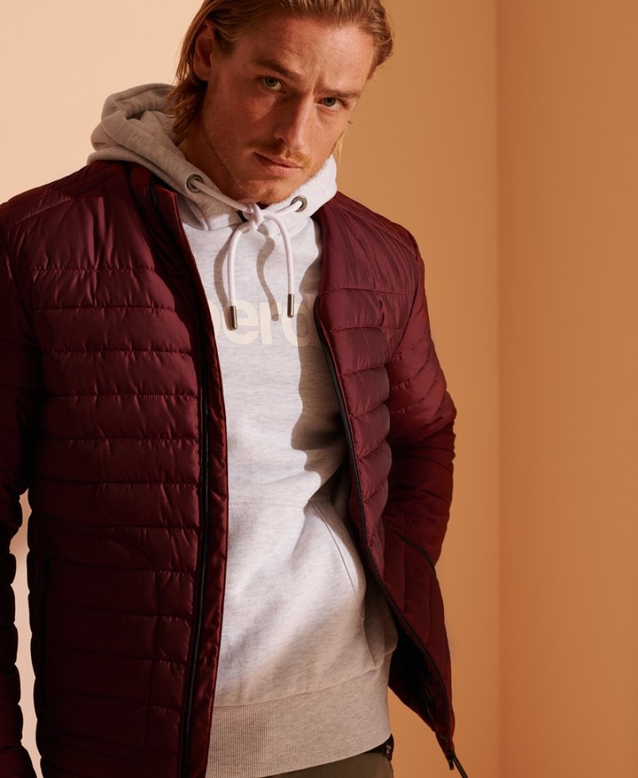 E&M Stores Super Dry Fuji Jacket Burgundy Online