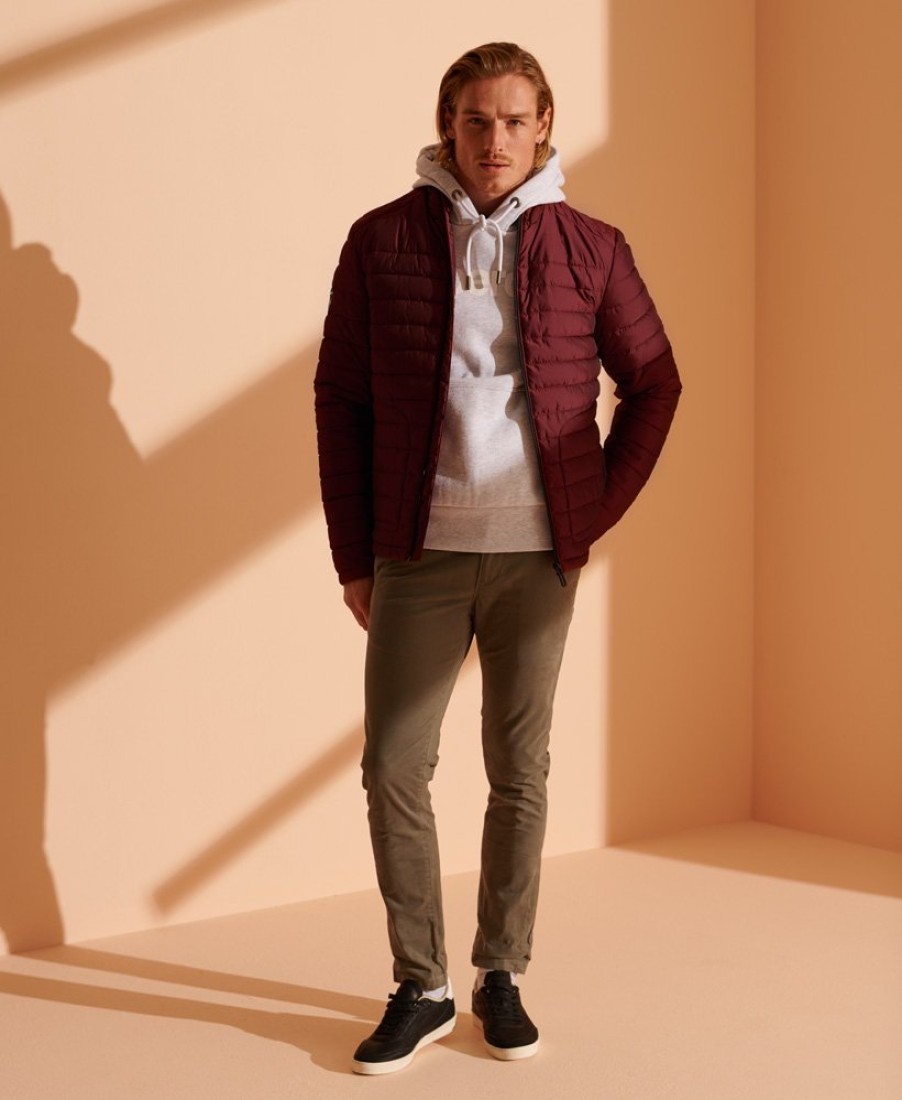 E&M Stores Super Dry Fuji Jacket Burgundy Online