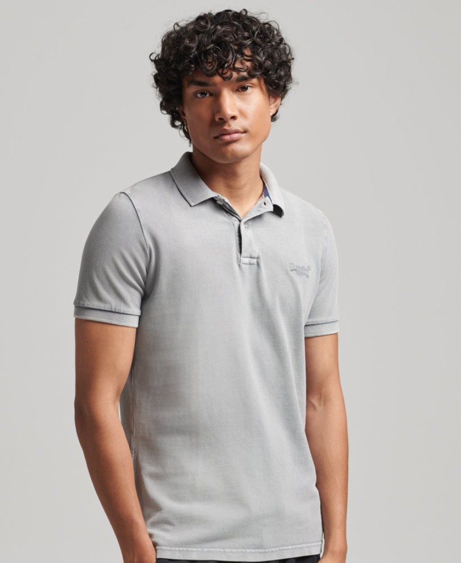 E&M Stores Supedry Polo Grey Hot