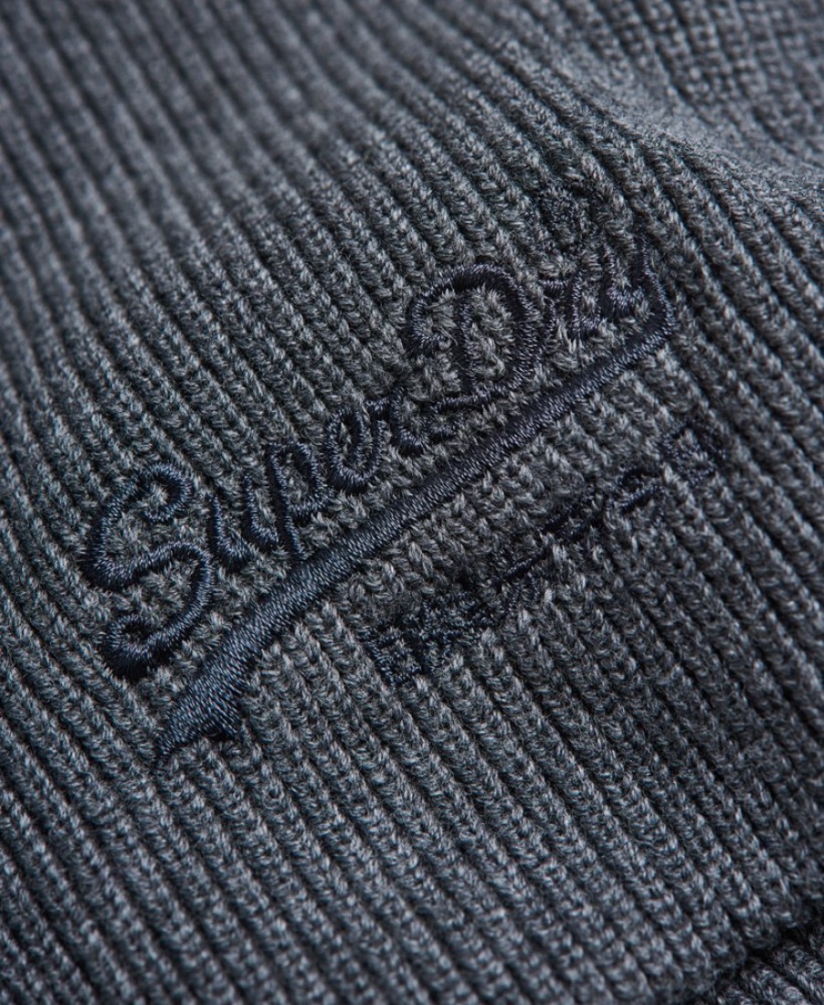 E&M Stores Superdry Beanie Grey Best