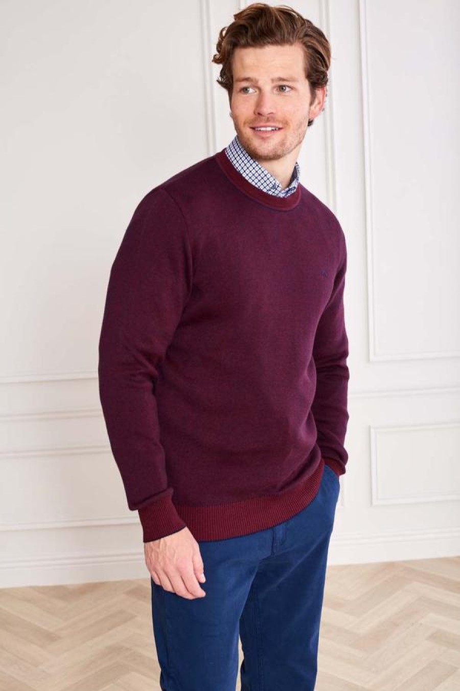 E&M Stores Andre Sweater Wine Clearance