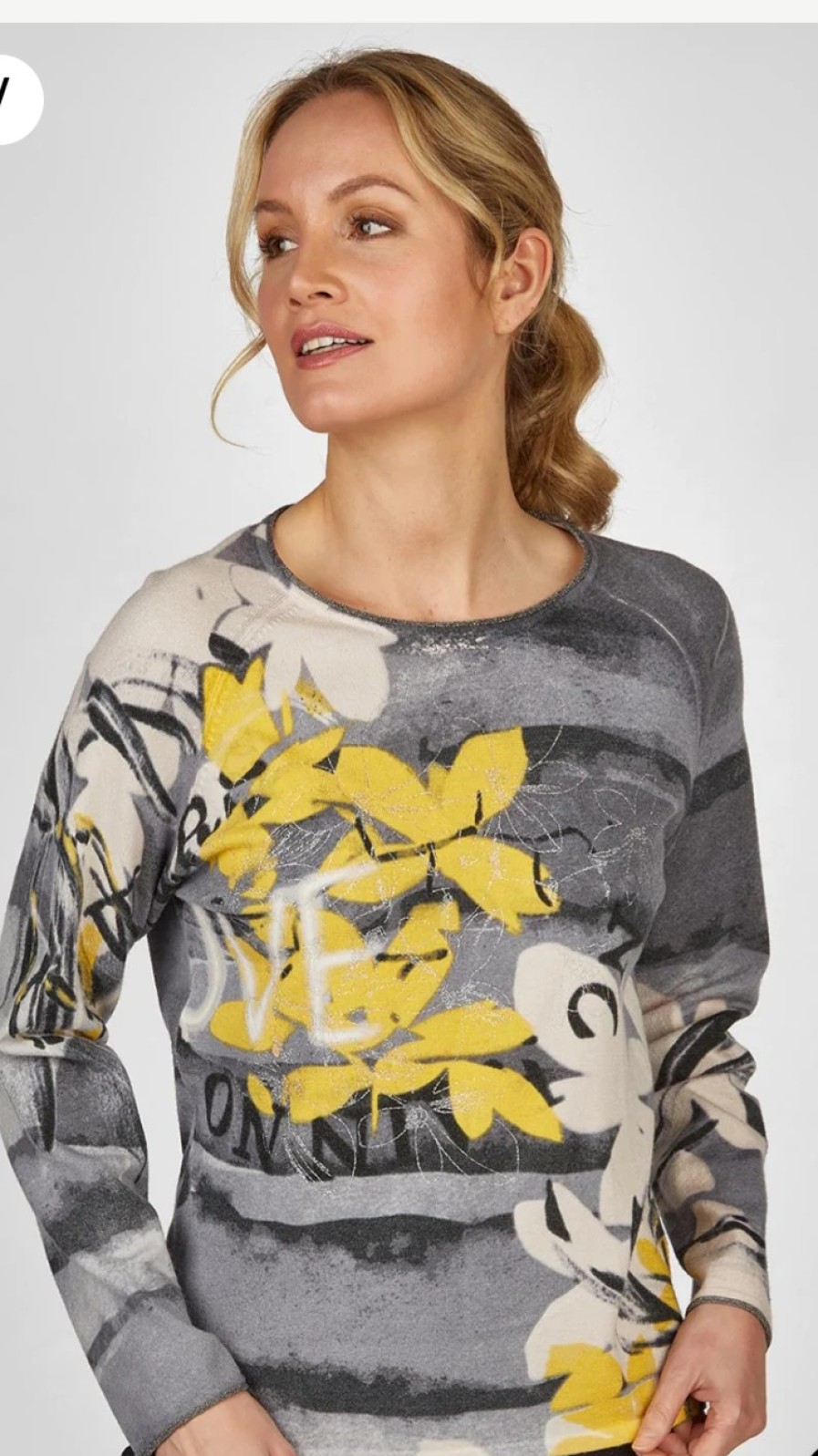 E&M Stores Rabe Pullover Print Wholesale