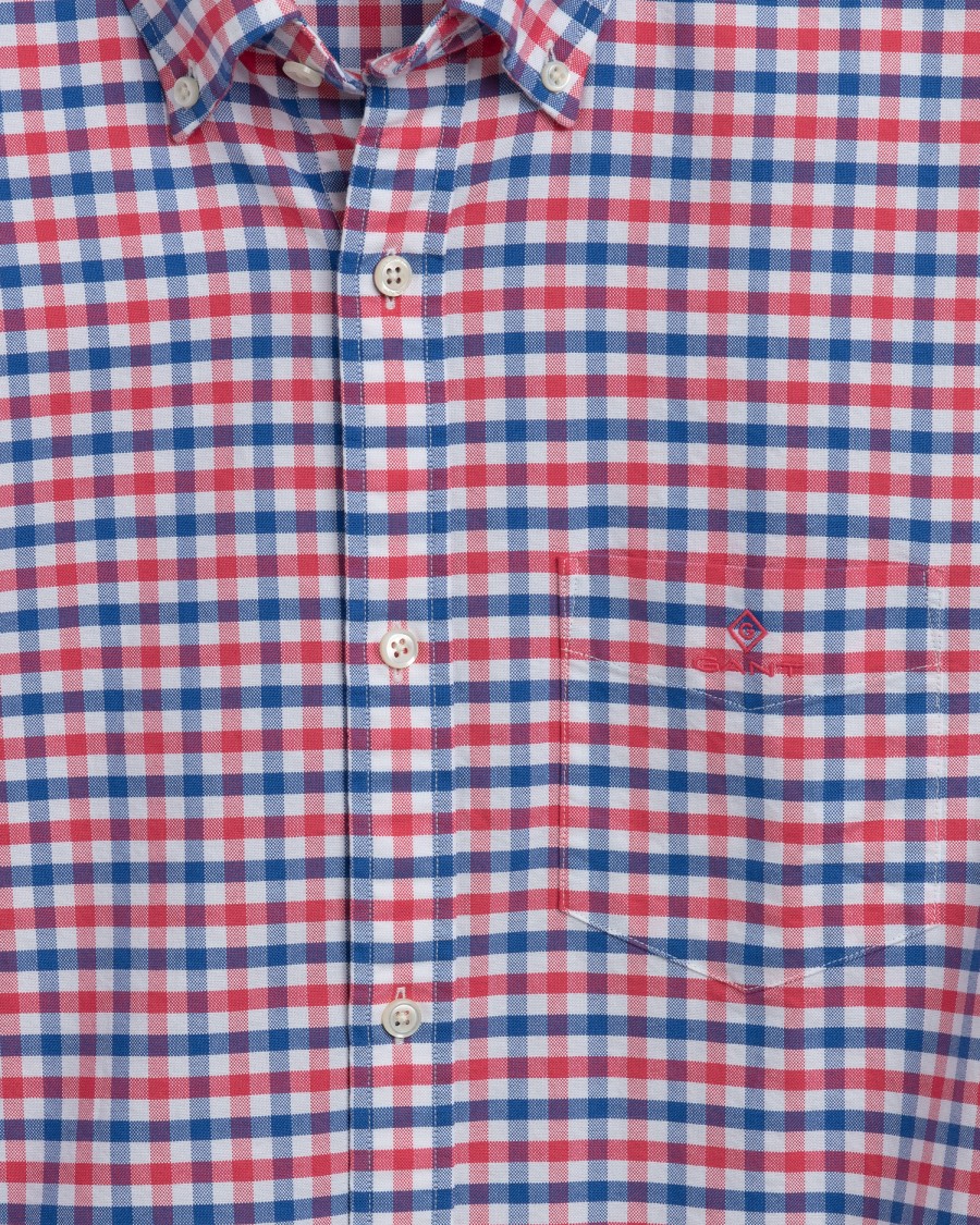 E&M Stores Gant Oxford Gingham Shirt Pink Best