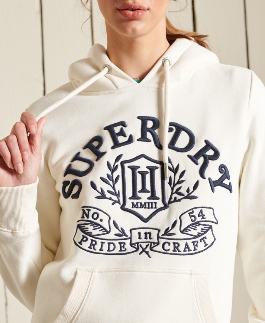 E&M Stores Superdry Hood Ecru Wholesale