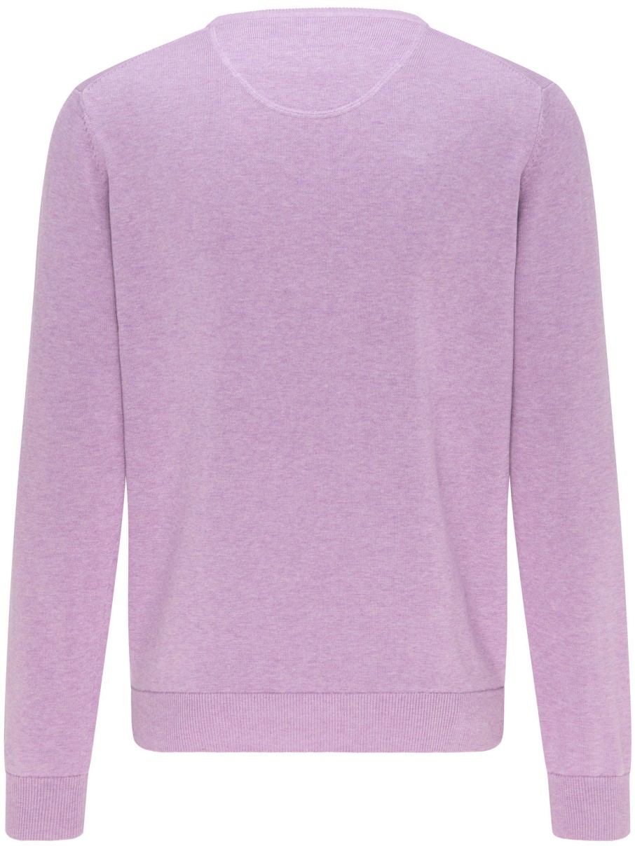 E&M Stores Fynch Hatton Crew Sweater Lavender Best