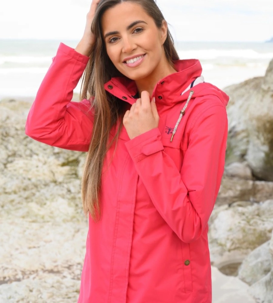 E&M Stores Lighthouse Coat Watermelon Best