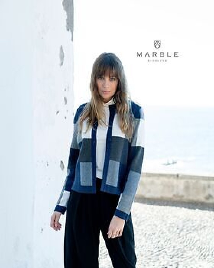 E&M Stores Marble Cardigan Best