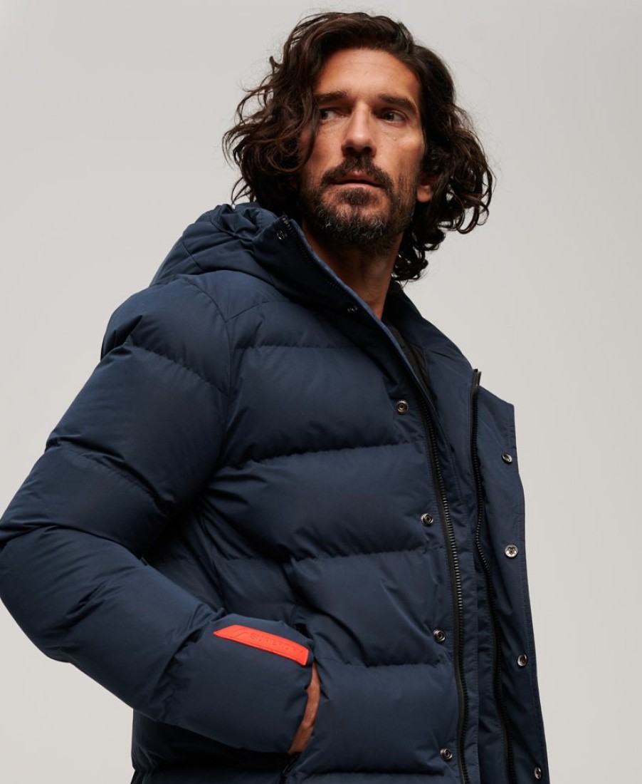 E&M Stores Superdry Puffer Navy Hot