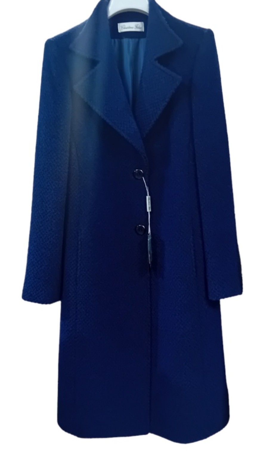 E&M Stores C F Cashmere Coat Blue/Navy Best