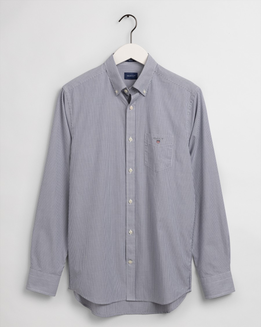 E&M Stores Gant Banker Shirt Navy Hot