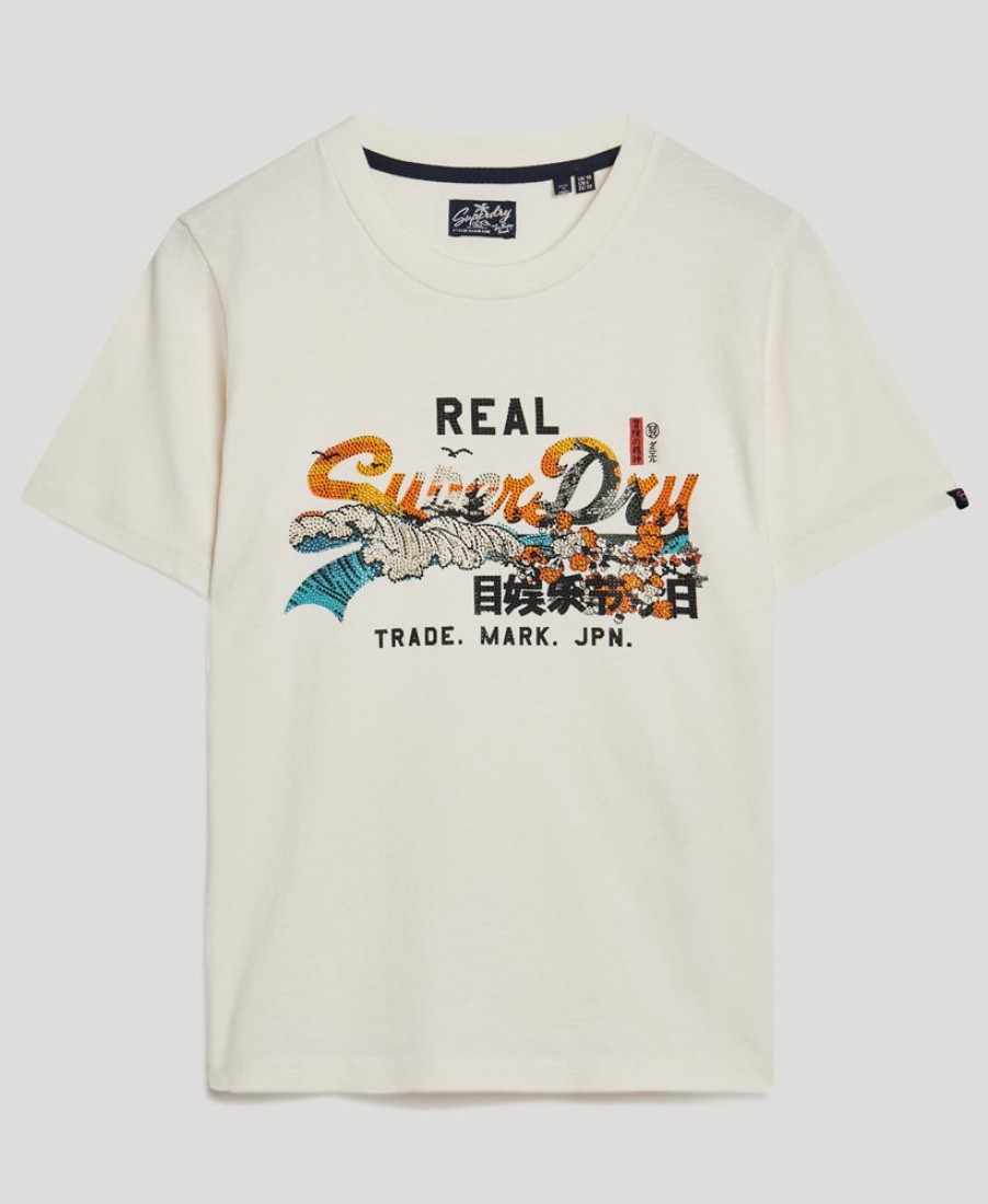 E&M Stores Tokyo Relaxed T Cream New