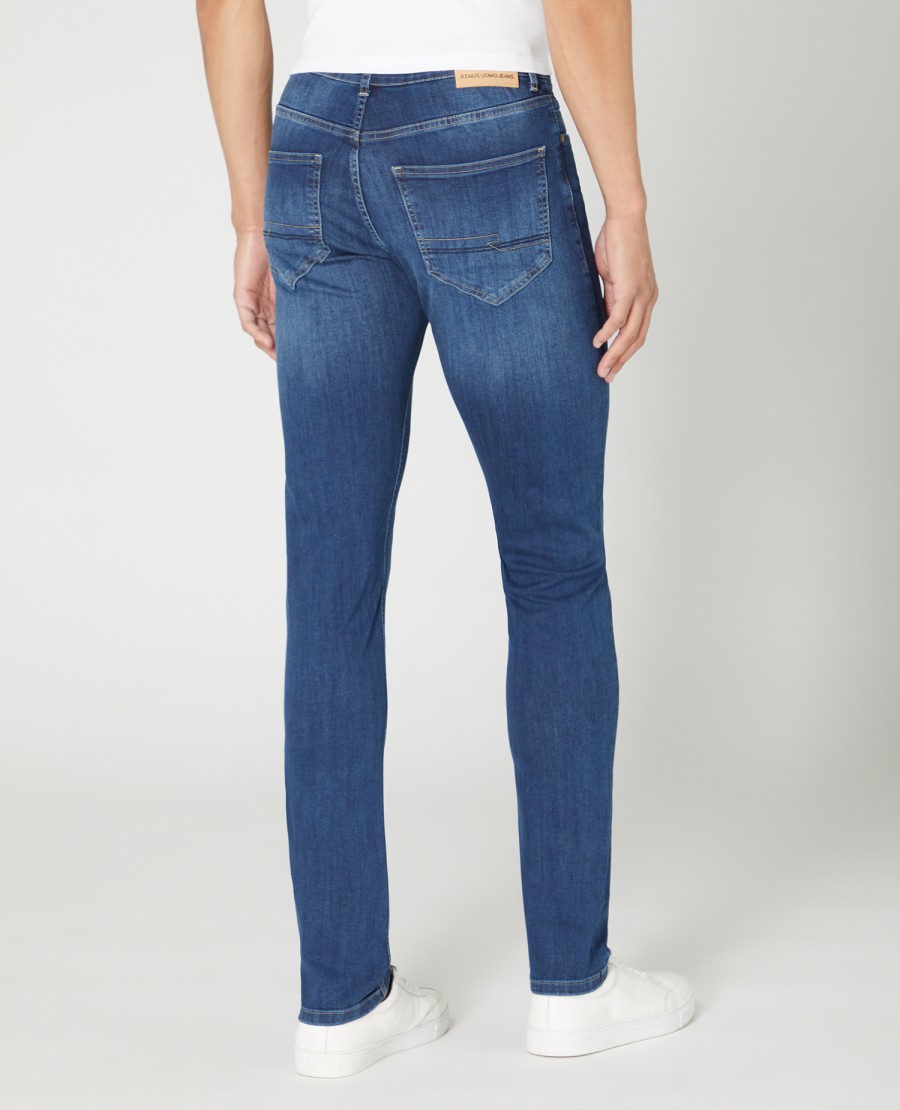 E&M Stores Remus Slim Fit Jean Stone Wash Clearance